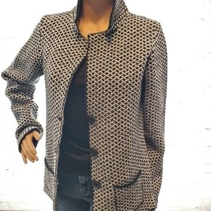 Cocogio Italian Wool Blend Button Down Sweater